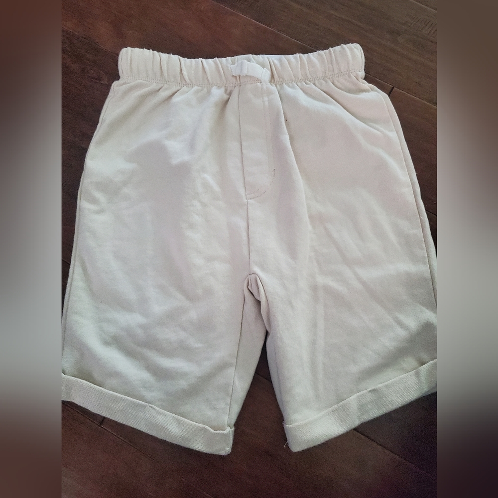 Organic Cotton Little Co size 7 kids cream color